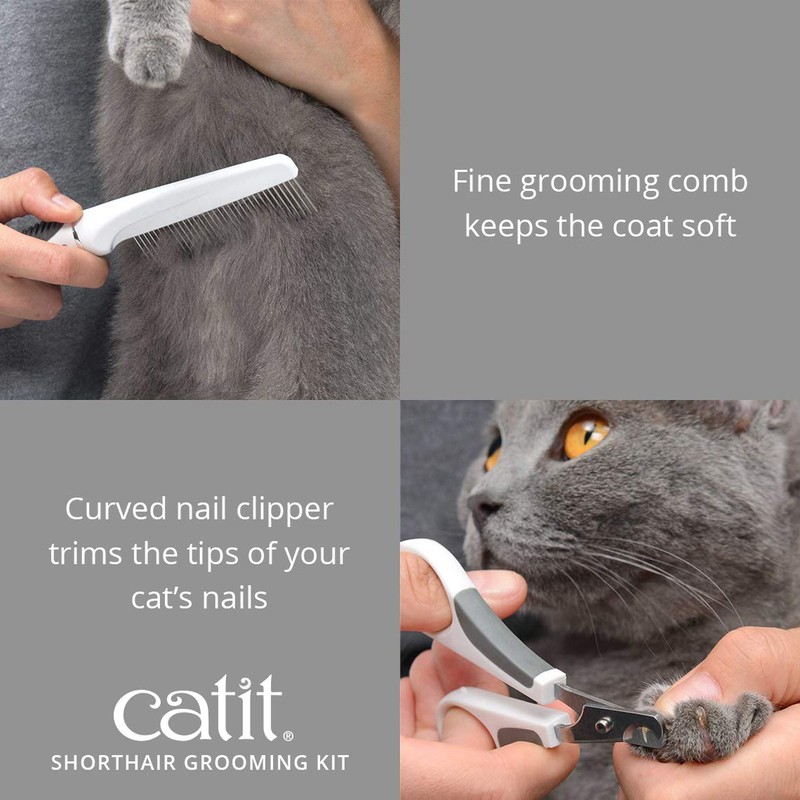 Catit 2.0 Shorthair Grooming Kit