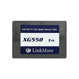 LinkMore XG550 SSD Interno SATA III (6Gb/s) de 1 TB de 2.5 Pulgadas, Unidad de Estado sólido, Velocidad de Lectura de hasta 550 MB/s, 2.5 Pulgadas para portátiles y PC de computadora