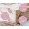 Holz Erinnerungsbox - Geschenk Geburt Süßer Bär personalisiert I Baby