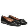 Vionic Women's Klara Ballet Flat, Black Leather, 9.5