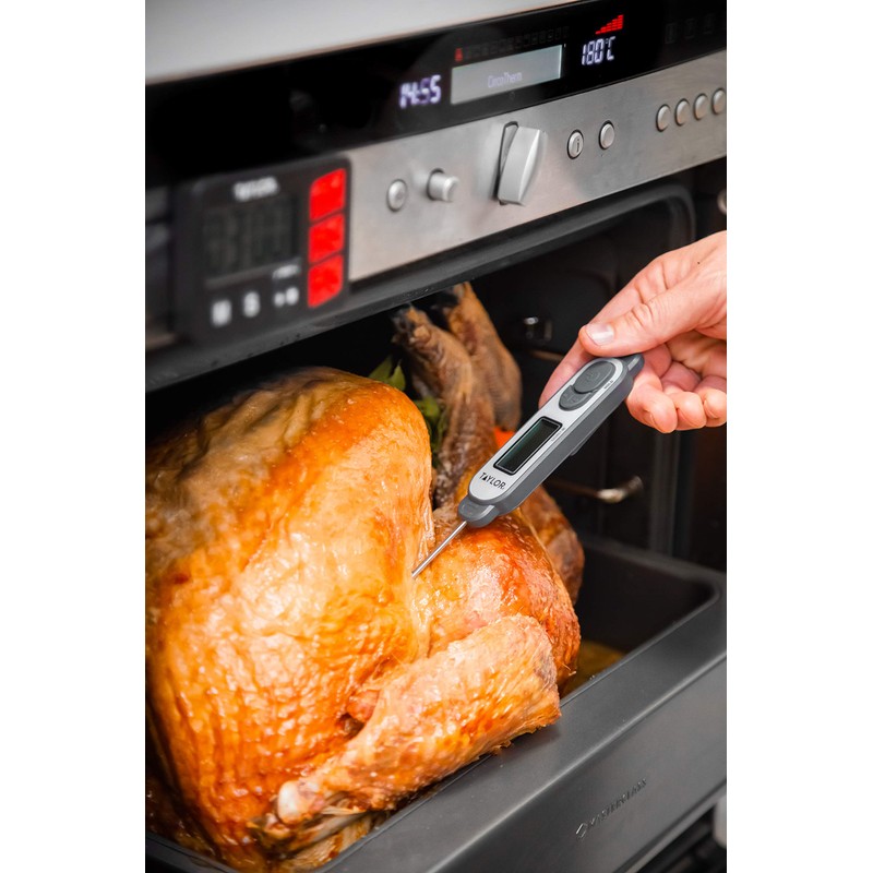 Taylor Pro Waterproof Meat Thermometer Probe, Fast 6 Second Read