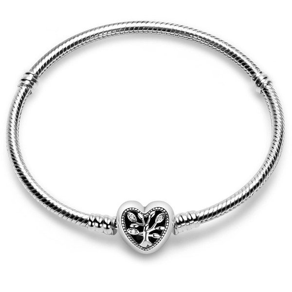 WAKCTFERG Charm Bracelet For Woman 925 Sterling Silver Jewelry Moments