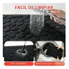4 Piezas Tapete Baño Ultra Suave Antideslizante Absorbente