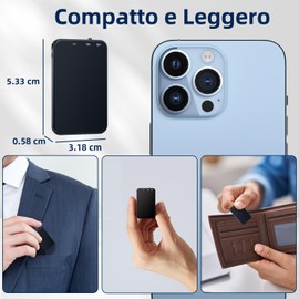 Registratore Vocale, Vandlion 32GB Mini HD Registratore ad Attivazione Vocale con 40 Ore, USB C Voice Recorder Riduzione del Rumore per Università Conferenze Riunioni Interviste (Solo 5 mm)