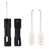 2PCS Lock Picking Kit, Portable Lock Pick Set with Gravity