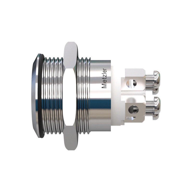 Metzler - Push Button 19mm - LED Symbol Number 8