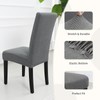 Chair Covers for Dining Chairs,Kitchen Chairs Cover Set of 6,Light