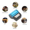 80mm Bluetooth Receipt Printer Portable Label Printer Wireless Thermal Printing