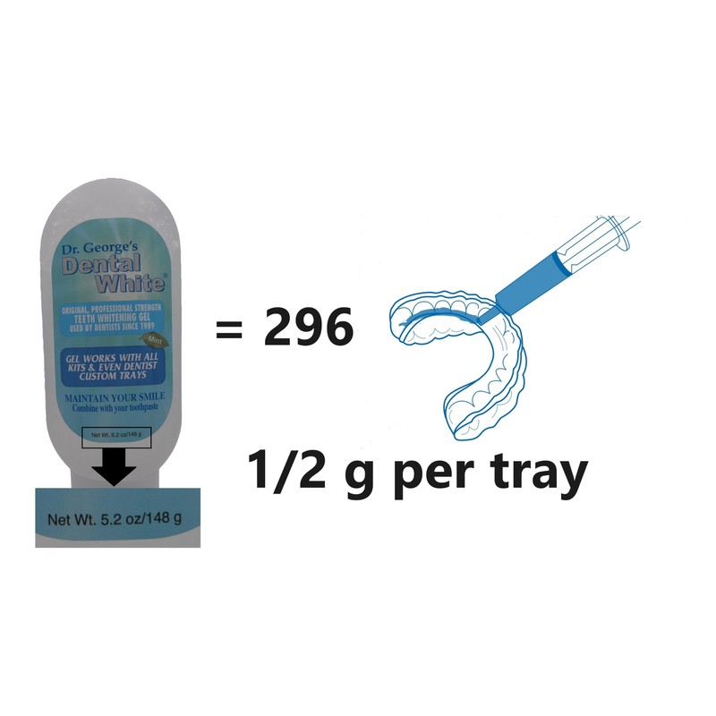 Dr. George's Dental Whitening Gel with Instructions