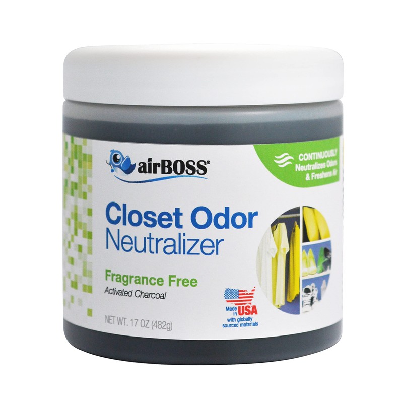 airBOSS Closet Odor Neutralizing Gel - Fragrance-Free - 17 oz