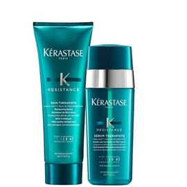 Kérastase Resistance Kit Reparador Cabello Muy Dañado Sobreprocesado Shampoo Bain Thérapiste 250 Sérum Capilar Tratamiento Intensivo Reconstrucción