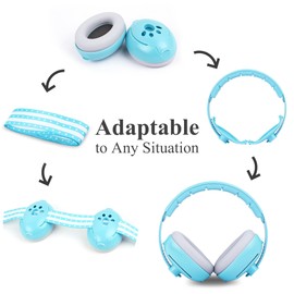 Sunshine smile Baby Headphones Noise Protection, Baby Hearing Protection 0-2 Years, Headphones Baby Plane, Ear Protection Baby Plane, Baby Hearing Protection from 0 Months, Hearing Protection Baby,