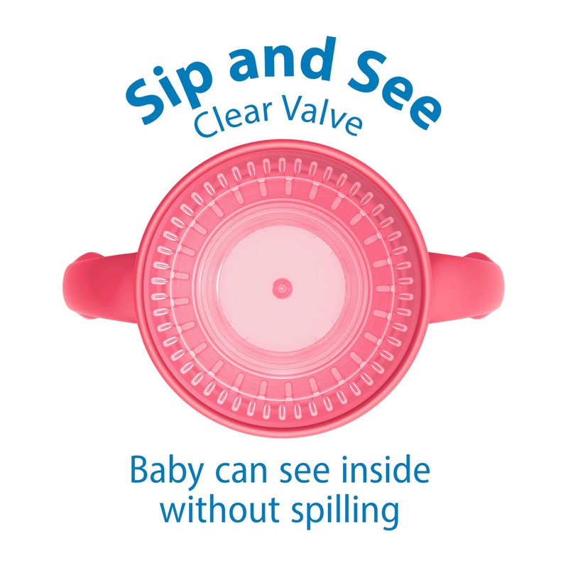 Dr. Brown's Milestones Cheers 360 Spoutless Transition Cup with Handles,