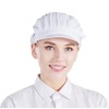 Nanxson Unisex 3PCS Elastic Chef Hat Catering Hats with Brim