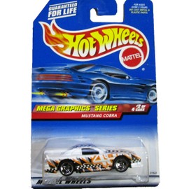 Hot Wheels 1998 974 Mustang Cobra Team Wagner Mega Graphics Series 2 Of 4 1:64 Scale Die-Cast Collectible Car