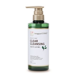 Setagaya Cosmetics Clear Cleansing Gel, Kyoto Uji Tea Leaves, 14.1 oz (400 g), Approx. 3 Month Supply, Skin Care, Additive-Free, Pore Care