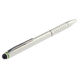 Leitz, 2 in 1 Stylus, Two Functions, Aluminium, Complete, 64150084, Silver