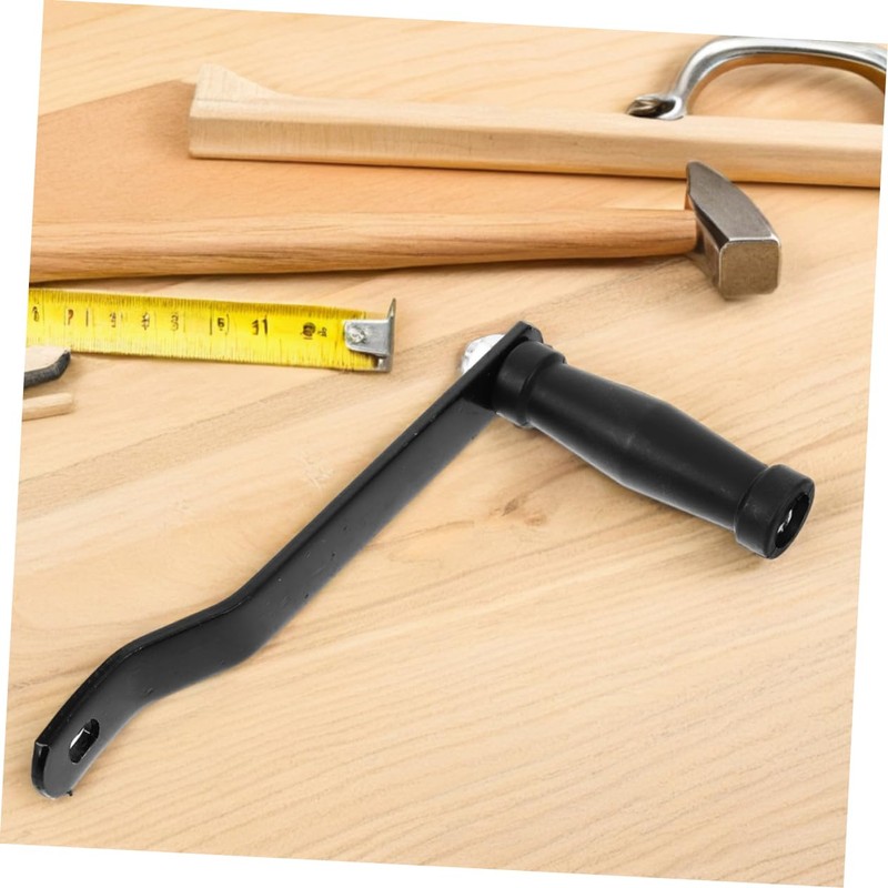 VILLFUL Trailer Hand Winch Handle Replacement Iron Crank for Boat