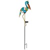 Solar Lighted Pelican Outdoor Garden Stake - 37.5"