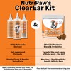 NutriPaw NutriPaw ClearEar Kit For Dogs - Drops to soothe