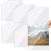 6 Pcs Planner Adhesive Pockets Clear Corner Pockets Sticky Pockets