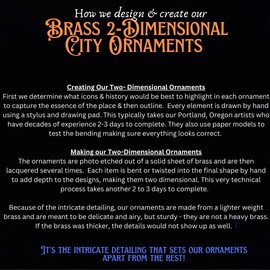 Victoria Canada Ornament Brass Parliament Building