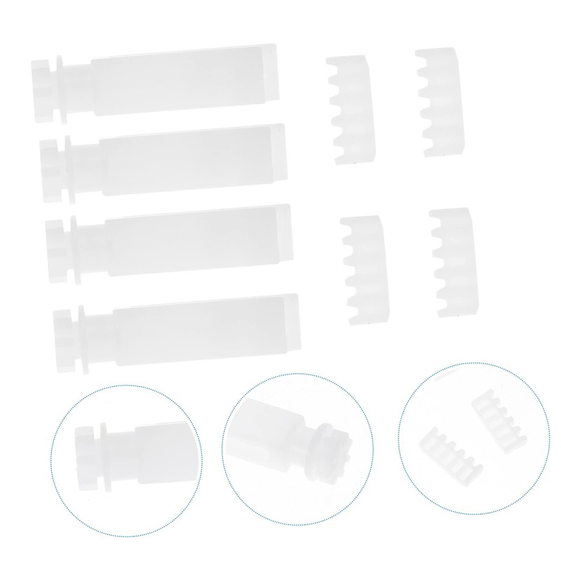ABOOFAN Vertical Blind Stem Replacement Kit 6 Sets Plastic Blinds