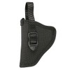 BLACKHAWK Black Nylon Hip Holster, Size 14, Right Hand, (6.875"