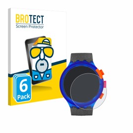 BROTECT Entspiegelungs-Schutzfolie für Swatch Neon Party (6 Stück) Matte Displayschutz-Folie, Anti-Reflex, Anti-Fingerprint
