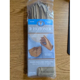 ISOTONER Full Finger Therapeutic Gloves Style A25831 SIZE M