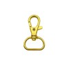 MAKRAMA Gancho Para Llavero Macrame 2cm (20 Pzas) (Dorado)