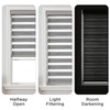 Joydeco Cordless Zebra Blinds (Pro), Dual Layer Light Control Zebra
