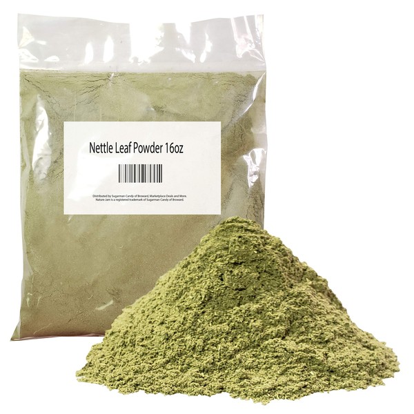 Nettle Leaf Powder aka Urtica Dioica 1 Pound-Stinging Nettle 16 OZ