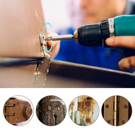 33 Piece Screw Extractor Set for Damaged Screws Easy Out Stripped Screw Extractor Kit Stripped Kit for Broken Bolt All-Purpose HSS Remover Set for Broken Screws of Any Size