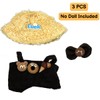 3pcs 17cm Doll Clothes - Clothes for Dolls Outfit -
