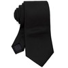 WANDM Necktie, 3.1 inches (8 cm), Wide, Washable, Business Basic,