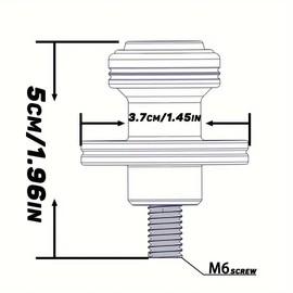 ZEXDDI Fit For YAMAHA MT09 Tracer MT-09 SP FZ09 2014-2023 2024 MT09 2025 Motorcycle CNC 6MM Motorcycle Swingarm Spools Sliders Swing Arm Spools Screws (Red)