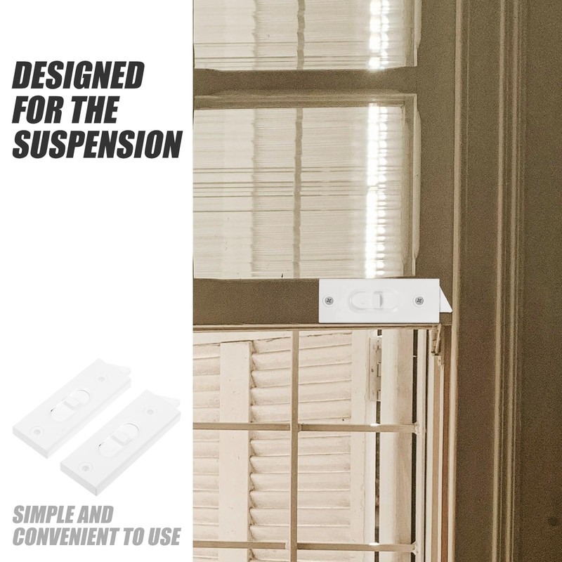 Generic Window Latch Locks Replacement: Window Tilt Latch White Plastic