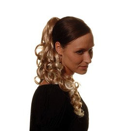 Hairpiece PONYTAIL long curls BLOND Mix (NC218 Colour 27T613) blonde Extensions