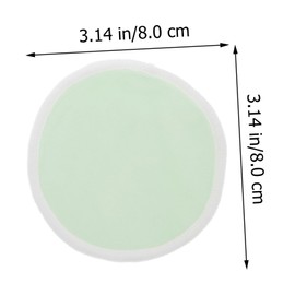 TOVINANNA 7pcs Velvet Bamboo Fiber Makeup Remover Pads Cleansing Makeup Remover Gentle Skin Makeup Remover Sponge Makeup Wipes Cotton Pads Demaquillants Cotton Makeup Remover Pads