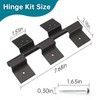 RV Entry Door Replacement Hinge Kit, RV Camper Door Hinge