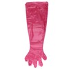 100Pcs Long Arm Disposable Plastic Gloves Safe Reliable Multipurpose Veterinary