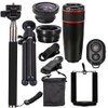 10PCS 8X Telephoto Mobile Phone Lens Universal Detachable Clip-on Lens