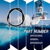 HQPARRTS Outboard Cable Latch, Side Cowling Cable Compatible with Verado