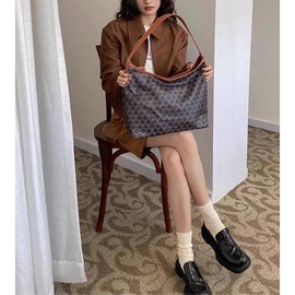 Luxury Totes bag Women bag Genuine leather hobo zipper Single shoulder Highest quality shoulde tote single-sided Real handbag - Color: GRAY