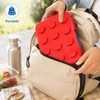 1050 mL 2-Compartment Bento Lunch Box for Food Storage –