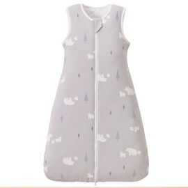 Nivolltha Super Soft Winter Baby Sleeping Bag 2.5 TOG, 100% Cotton Warm Sleeping Bag 18-36 Months for Infant Toddler, Newborn Essentials, Bear