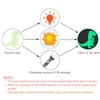Train Decor,Glow in The Dark Stickers, Nursery Wall Sticker, 2