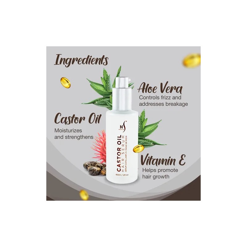 Sérum Para El Cabello Herstyler Con Aceite De Ricino Con