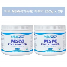 Edible Sulfur Opti Dietary Sulfur MSM Powder Powder USA / 먹는 식용 유황 옵티 식이유황 MSM 가루 파우더 미국